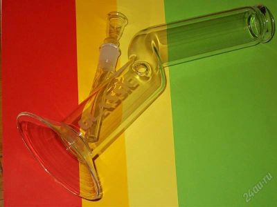 Лот: 2472587. Фото: 1. Бонг 33см Glassic. Аксессуары и запчасти для кальянов