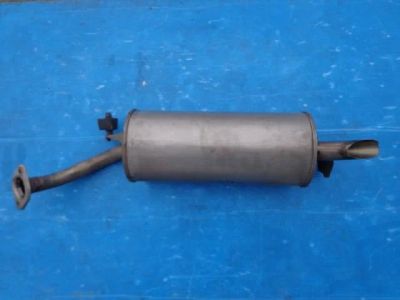 Лот: 12822365. Фото: 1. Глушитель Toyota Vitz SCP10 1SZ-FE. Выхлопная система