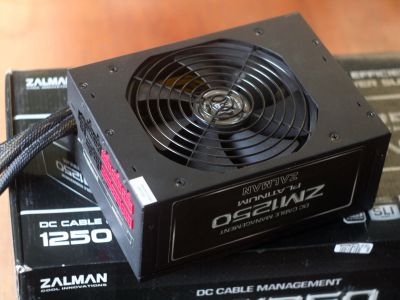 Лот: 11047162. Фото: 1. Zalman ZM1250 Platinum. Корпуса, блоки питания