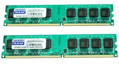 Лот: 10835599. Фото: 1. 4 GB (2+2Gb) DDR2 800GHZ продано. Оперативная память