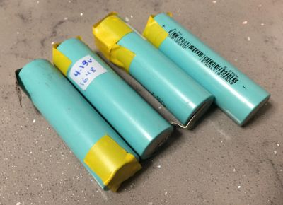 Лот: 16506506. Фото: 1. Литиевые аккумуляторы 18650 1600mAh... Батарейки, аккумуляторы, элементы питания