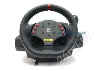 Лот: 206. Фото: 1. Руль Logitech MOMO Racing с педалями. Красноярск