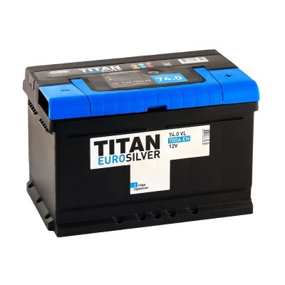 Лот: 15935830. Фото: 1. аккумулятор Titan EUROSiLVER 74... Аккумуляторы