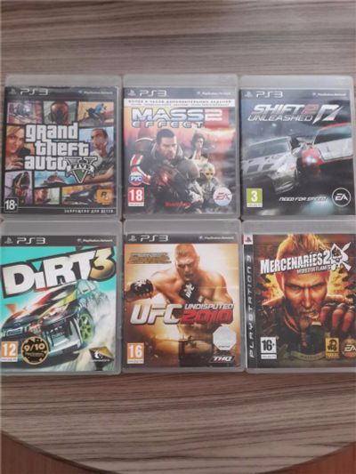 Лот: 7093834. Фото: 1. диски PS3- GTA 5 и др. Игры для консолей