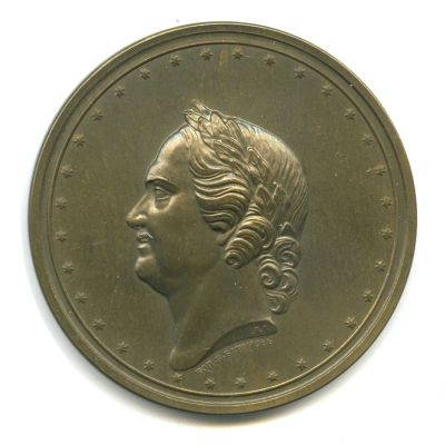Лот: 20628030. Фото: 1. Россия Медаль В память 200-летия... Юбилейные