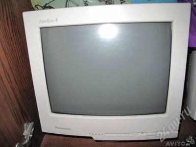 Лот: 553762. Фото: 1. Монитор 15 дюймов Panasonic PanaSync... ЭЛТ-мониторы