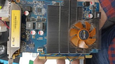 Лот: 20256679. Фото: 1. Видеокарта GeForce GT220 1Гб DDR3... Видеокарты