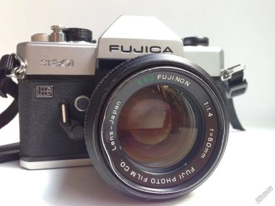 Лот: 7818477. Фото: 1. Fujica ST801 + Fujinon 50mm f... Плёночные зеркальные