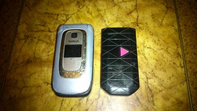 Лот: 3455118. Фото: 1. Два телефона Nokia. Кнопочные мобильные телефоны
