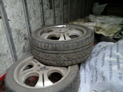 Лот: 6362470. Фото: 1. Литьё Япония r17. Шины на дисках