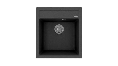 Лот: 23774888. Фото: 1. Мойка ЛИПСИ 460, цвет Черный. Мойки кухонные