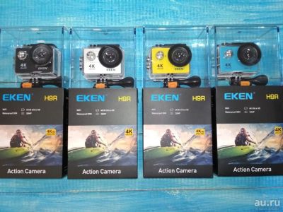 Лот: 8859545. Фото: 1. Экшн камера Eken H9R с WiFi... Экшн камеры
