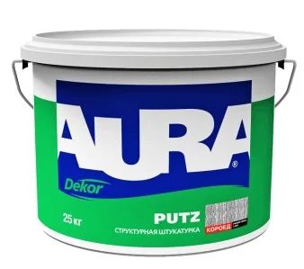 Лот: 5145759. Фото: 1. Штукатурка Aura Putz Decor короед... Смеси, шпатлевки, цемент