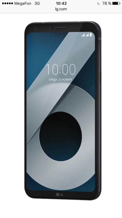 Лот: 10869252. Фото: 1. Новый Lg Q6 + (plus) 4/64 гб... Смартфоны
