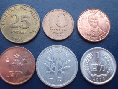 Лот: 3564935. Фото: 1. 6 монет одним лотом.Торги с 1... Наборы монет