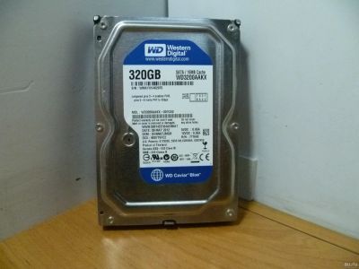 Лот: 18557192. Фото: 1. Жесткий диск 3.5 320gb WD WD320aakx. Жёсткие диски (HDD)