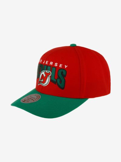 Лот: 23574744. Фото: 1. Бейсболка MITCHELL NESS HHSS6643-NJDYYPPPRED1... Другое (спортивная одежда)