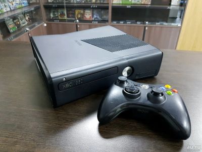 Лот: 16099486. Фото: 1. Xbox 360 Slim FreeBoot 500 GB... Игровые приставки, консоли