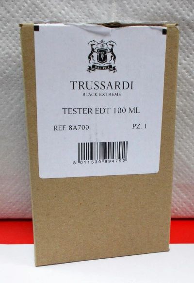 Лот: 10424636. Фото: 1. Туалетная вода Trussardi Black... Мужская парфюмерия