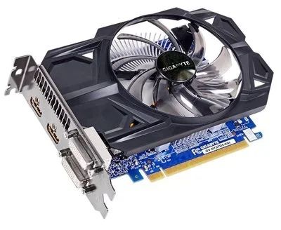 Лот: 11796751. Фото: 1. Видеокарта Gigabyte GTX 750ti... Видеокарты