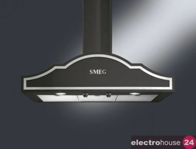 Лот: 6275485. Фото: 1. Smeg KC 90 AX Вытяжка настенная... Вытяжки