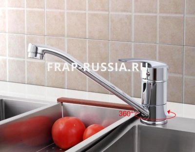 Лот: 14946585. Фото: 1. Смеситель для кухни FRAP F4906... Смесители