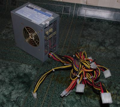 Лот: 3763292. Фото: 1. Блок питания Powerman HPC-360-102... Корпуса, блоки питания