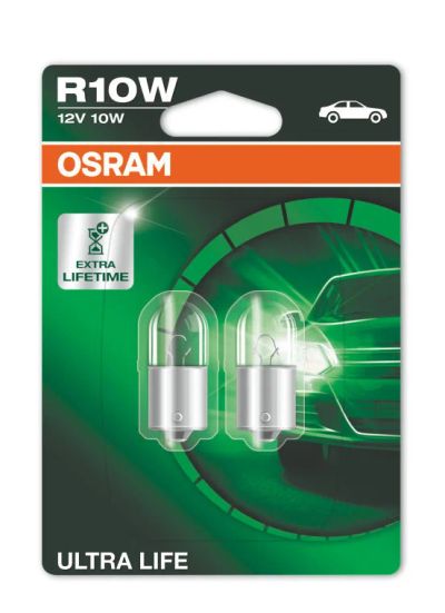 Лот: 11315669. Фото: 1. Osram R10W Ultra Life 5008ULT-02B. Оптика и освещение