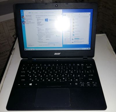 Лот: 16988577. Фото: 1. Ноутбук Acer ES1-111M (Cel N2840... Ноутбуки