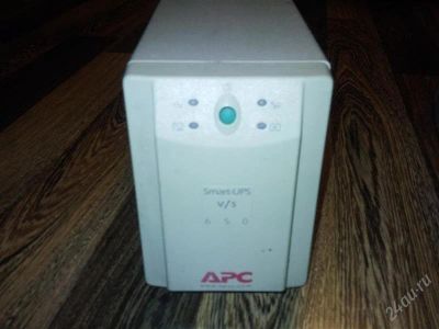 Лот: 1177306. Фото: 1. ИБП APS Smart UPS 650. Другое (компьютеры, оргтехника, канцтовары)