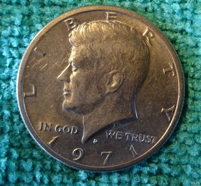 Лот: 14940747. Фото: 1. 50 центов США Кеннеди 1971 год. Америка