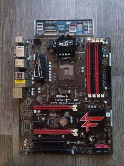 Лот: 19564204. Фото: 1. ASRock Fatal1ty Z77 Performance. Материнские платы