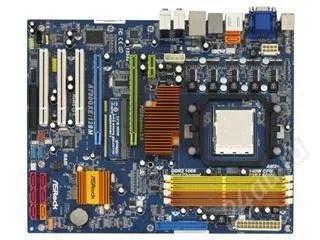 Лот: 109229. Фото: 1. Материнская плата Asrock A780GXE... Материнские платы
