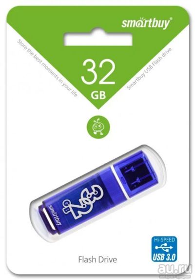 Лот: 9062036. Фото: 1. 32GB USB 3.0 Flash, Smart Buy... USB-флеш карты