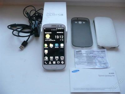 Лот: 2579284. Фото: 1. Samsung Galaxy S3 16GB White -... Смартфоны
