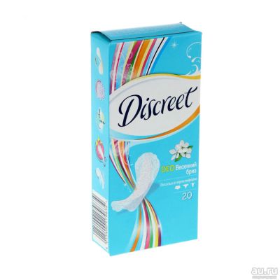 Лот: 8647623. Фото: 1. Discreet Deo Весенний бриз (осталось... Средства личной гигиены 
