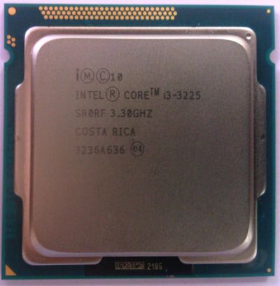 Лот: 5092479. Фото: 1. Процессор Intel i3-3225 3,30GHz... Процессоры