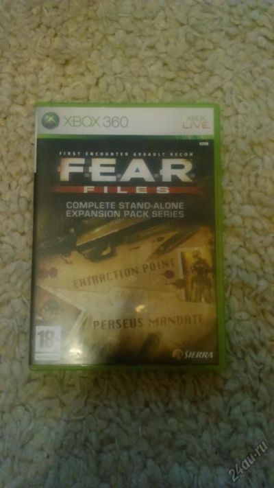 Лот: 6851295. Фото: 1. Диск для Xbox 360 - FEAR Files. Игры для консолей