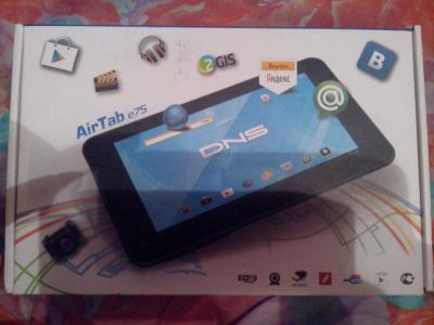 Лот: 3497207. Фото: 1. продам планшет DNS Air Tab e 75. Планшеты