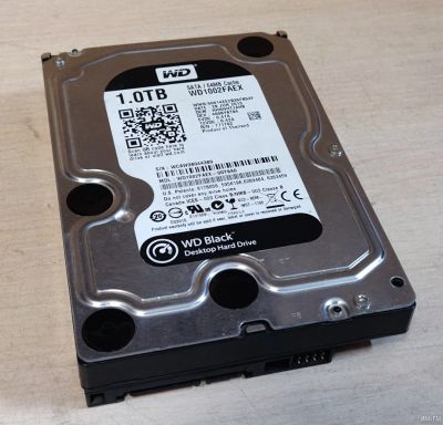 Лот: 17802005. Фото: 1. WD Black 1000 Гб, жесткий диск... Жёсткие диски (HDD)