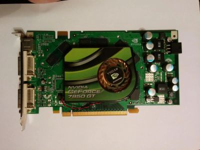Лот: 5132322. Фото: 1. NVidia GeForce 7950 GT. Видеокарты