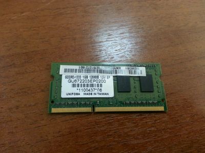 Лот: 4431062. Фото: 1. ddr3-1333 1gb sodimm. Оперативная память