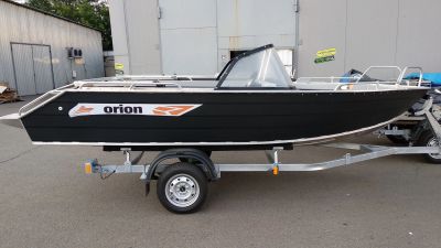 Лот: 19539470. Фото: 1. Моторная лодка Orionboat 49 FISH... Лодки и катера