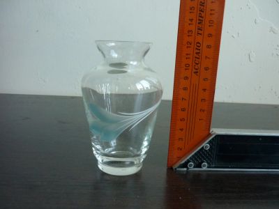 Лот: 13996035. Фото: 1. Вазочка стекло Bohemia. Вазы