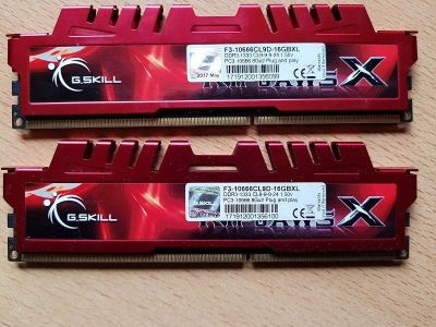 Лот: 11961743. Фото: 1. G. Skill 16GB (2x8GB) DDR3 PC3-10600... Оперативная память