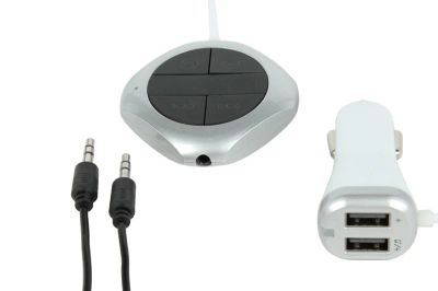 Лот: 9988183. Фото: 1. FM Modulator Q7S серый (2 USB... FM-модуляторы, трансмиттеры