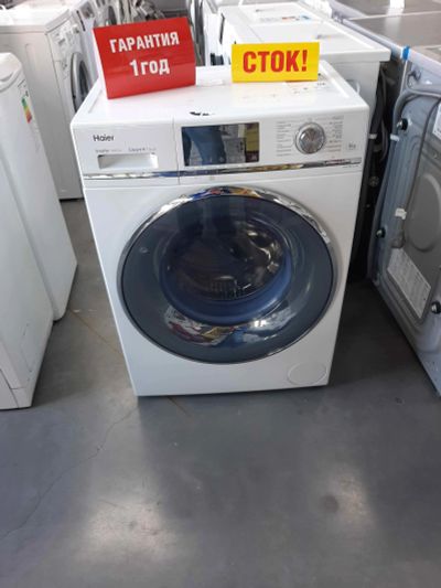 Лот: 14465493. Фото: 1. Стиральная машина haier hw60-bp12758... Стиральные машины