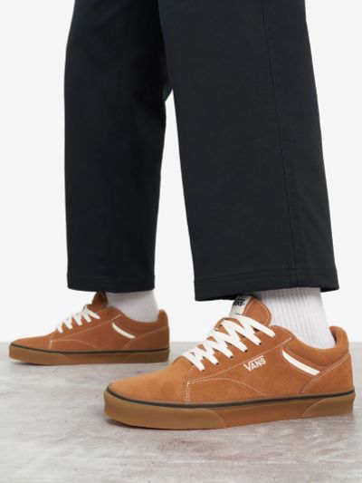 Лот: 24285004. Фото: 1. Кеды мужские Vans Seldan, Коричневый. Кеды, кроссовки, слипоны