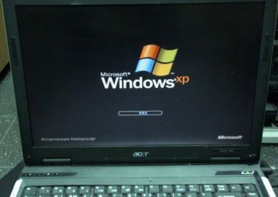 Лот: 17209586. Фото: 1. Рабочий ноутбук acer aspire 3682... Ноутбуки