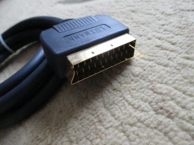 Лот: 11756953. Фото: 1. кабель SCART качественный. Шнуры, кабели, разъёмы